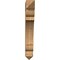 Ekena Millwork Olympic Arts & Crafts Smooth Bracket, Western Red Cedar, 5 1/2"W x 32"D x 40"H BKT06X32X40OLY03SWR - alternate 2